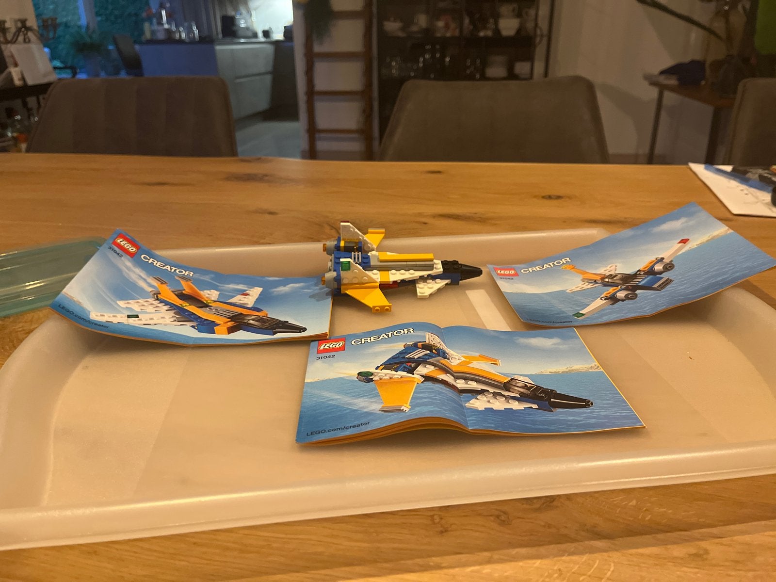 LEGO Creator 31042 Straaljager 3-in-1 set, Ophalen, Zo goed als nieuw, Lego