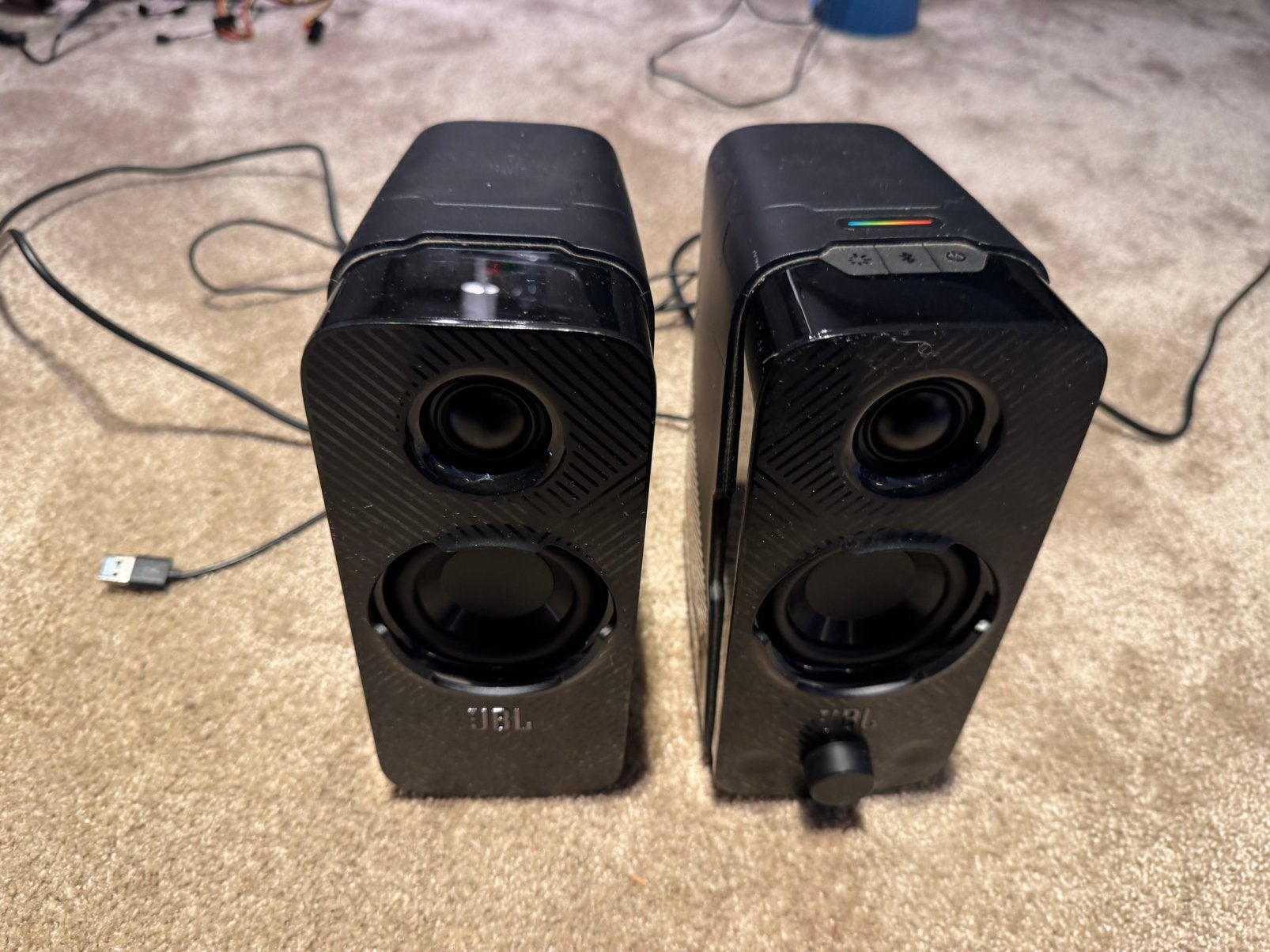 Jbl stereo Digital speakers, Computers en Software, Pc speakers, Ophalen of Verzenden, Zo goed als nieuw
