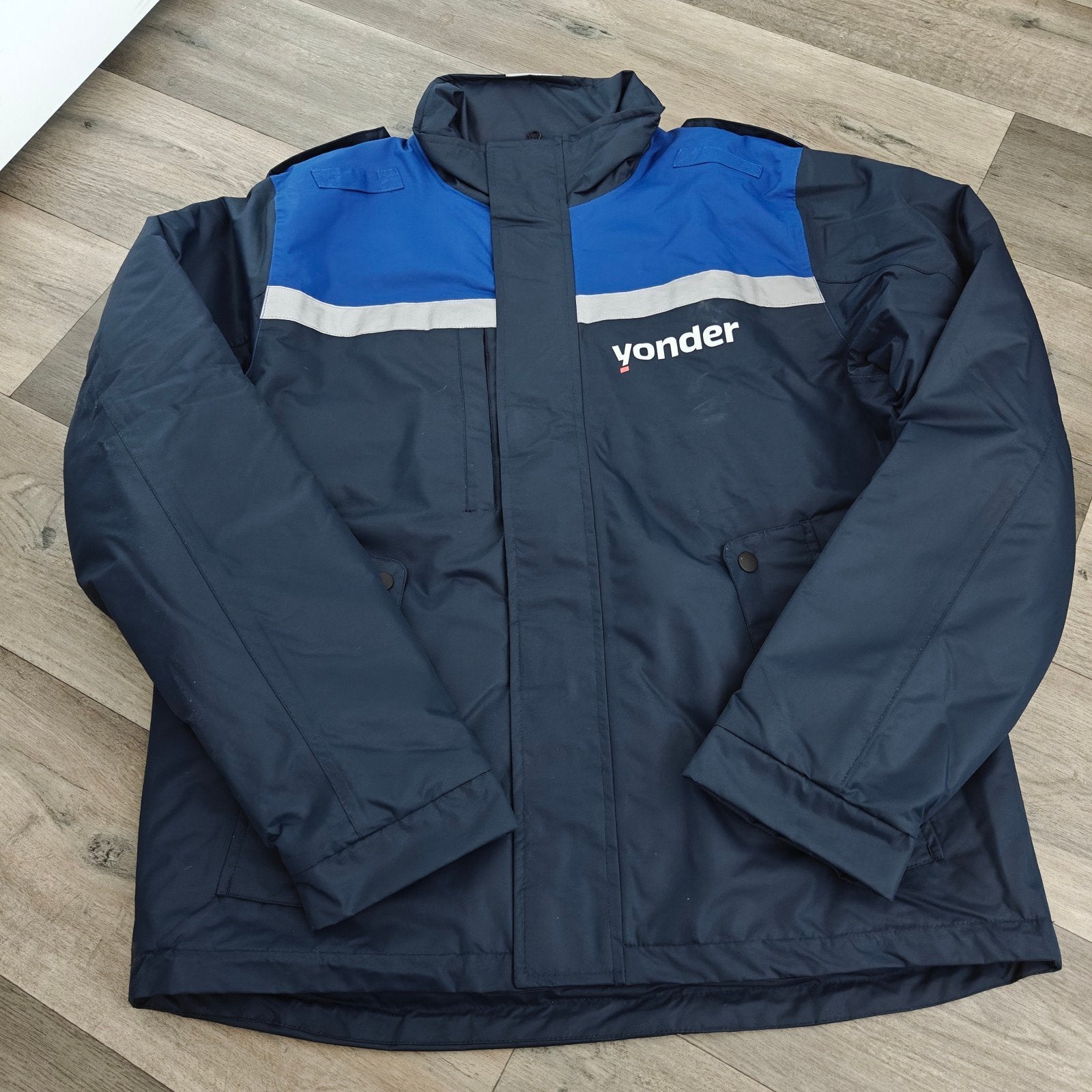handhaving opleiding Yonder winterjas, Kleding | Heren, Ophalen of Verzenden, Zo goed als nieuw, Blauw, Algemeen
