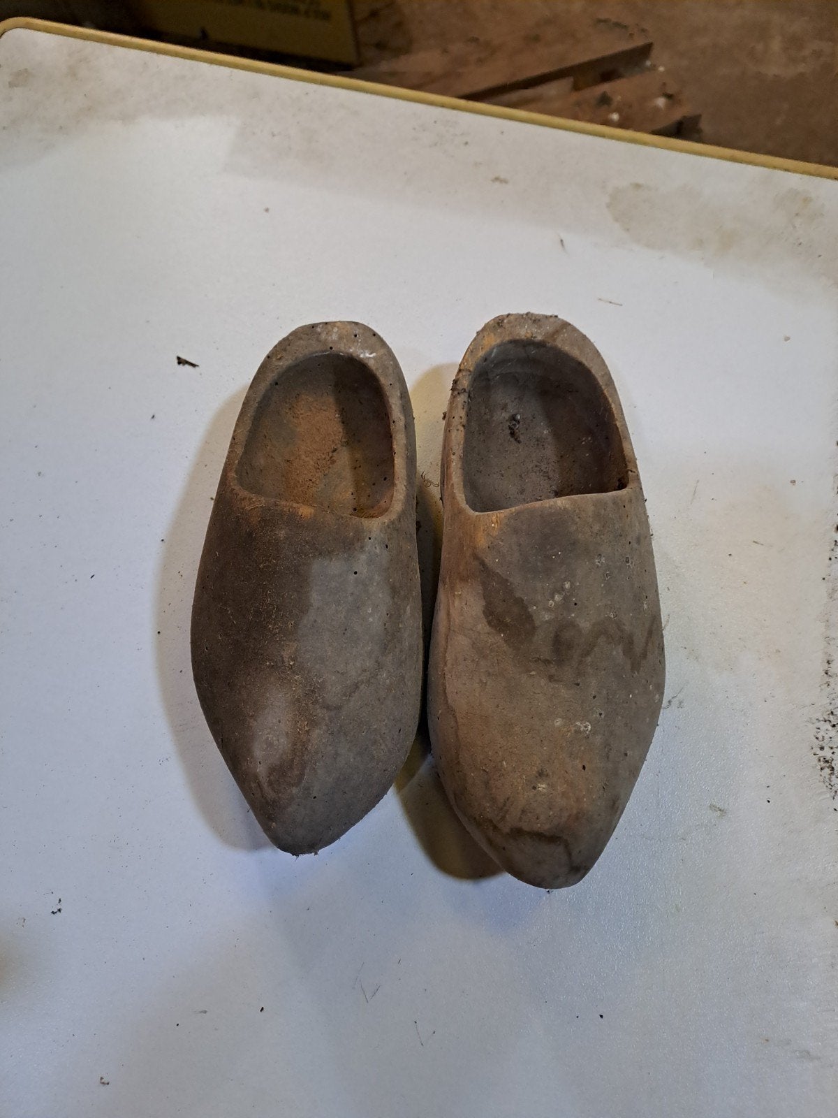 Oude Houten Klompen - Decoratief Paar, Ophalen of Verzenden