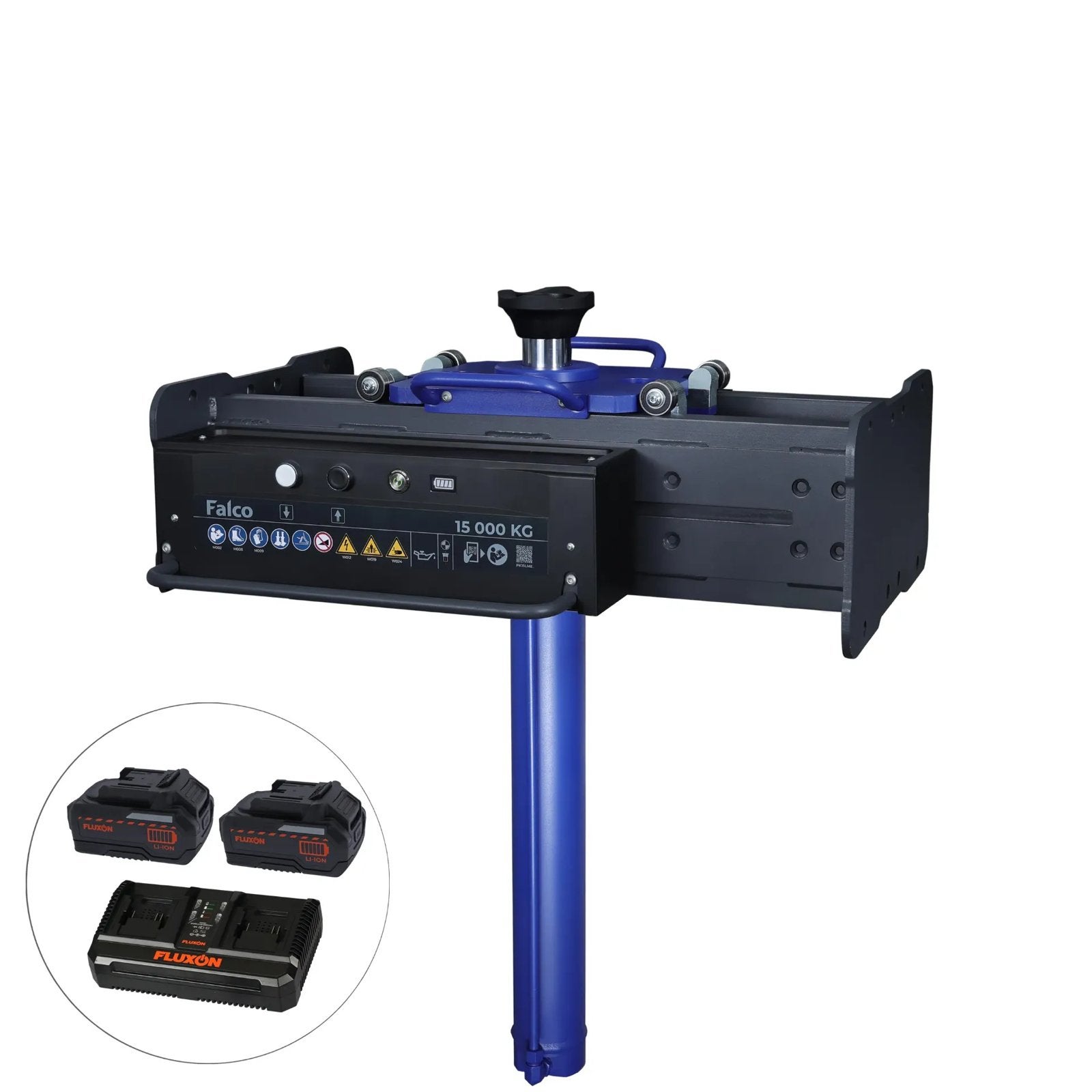 PK15LMEK] Falco accu putkrik 15 ton medium – lange cilinder, Auto diversen, Ophalen, Nieuw, Hydraulisch, Garagekrik