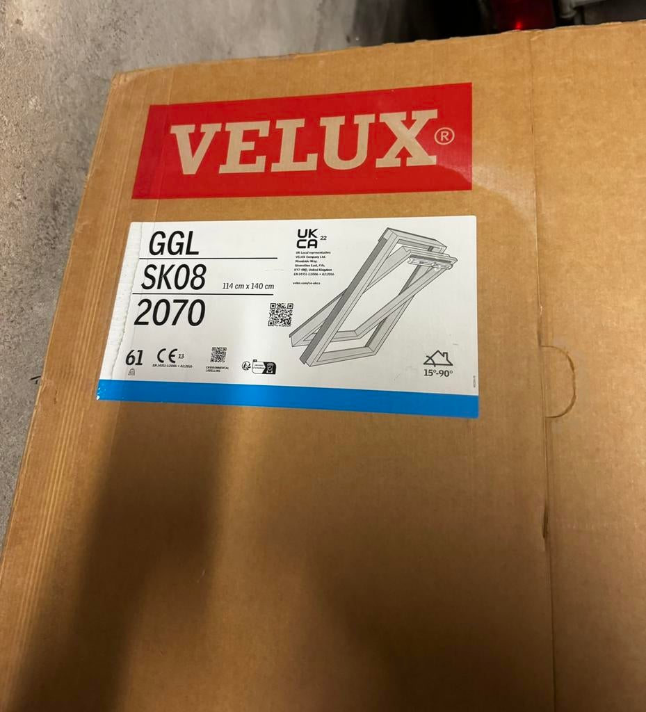 velux ggl sk08 2070, Doe-het-zelf en Verbouw, Glas en Ramen, Ophalen, Minder dan 80 cm, 80 tot 120 cm, Nieuw