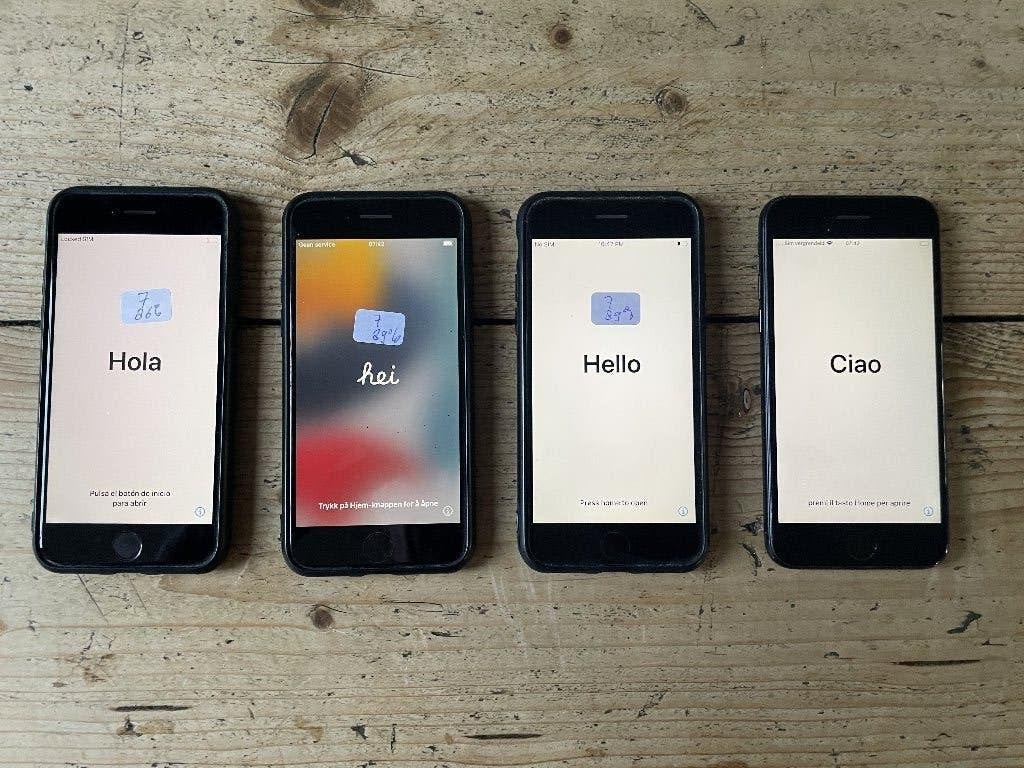 4x iPhone 7, Telecommunicatie, Mobiele telefoons | Apple iPhone, 89 %, Zwart, 32 GB, Ophalen of Verzenden