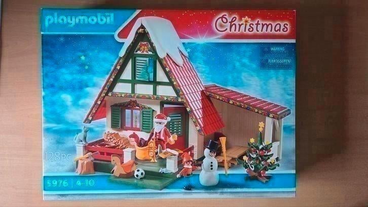 Playmobil 5976 bij de kerstman thuis nieuw LAATSTE, Ophalen of Verzenden, Nieuw