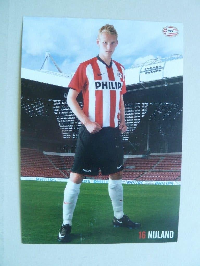 Spelerskaart.  Stef.Nijland.  PSV. 2008/2009, Ophalen of Verzenden, Zo goed als nieuw, PSV, Spelerskaart