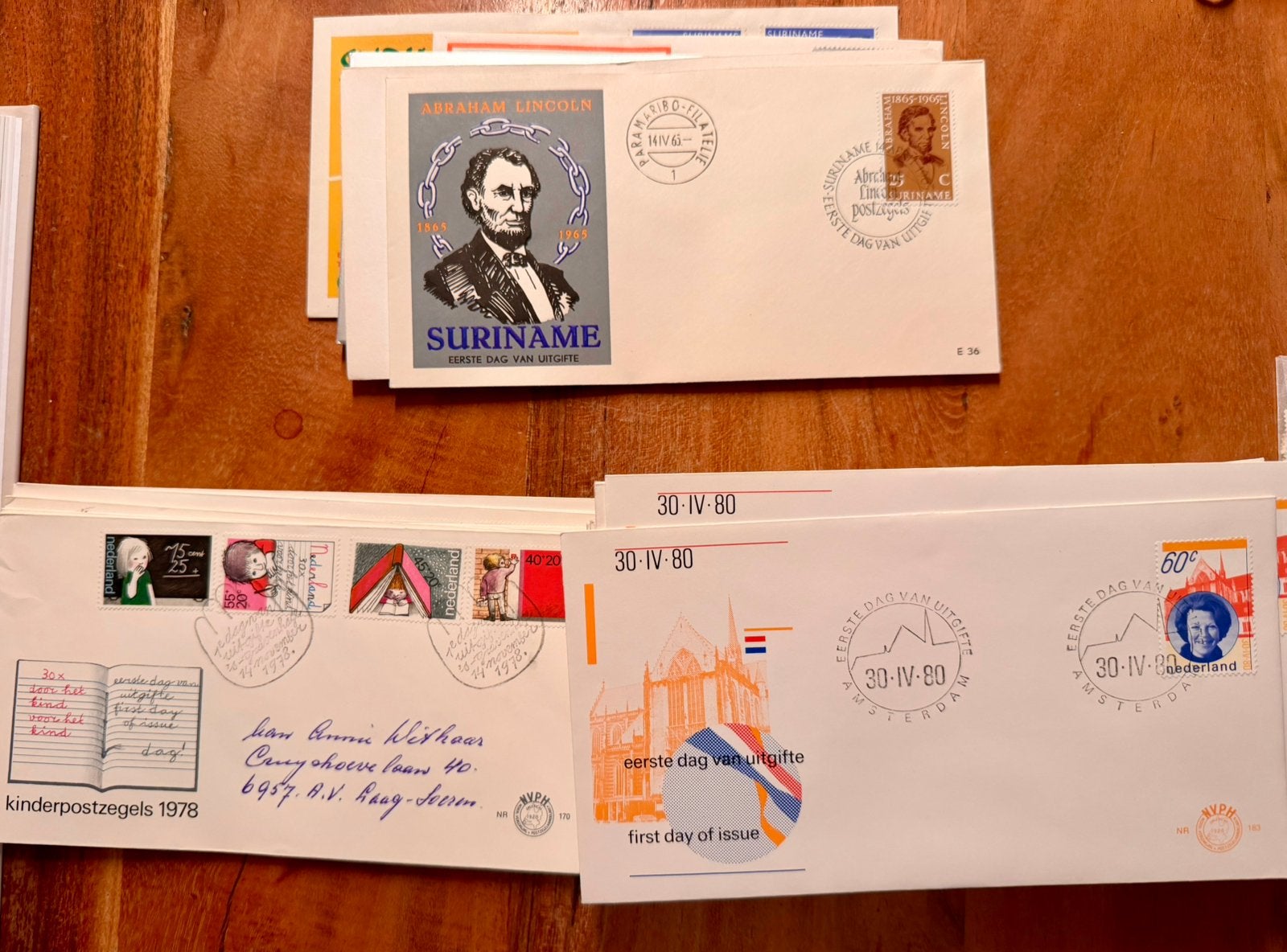 FDC NL 85 enveloppen, beschreven/onbeschreven, Postzegels en Munten, Postzegels | Eerstedagenveloppen, Ophalen of Verzenden, Nederland