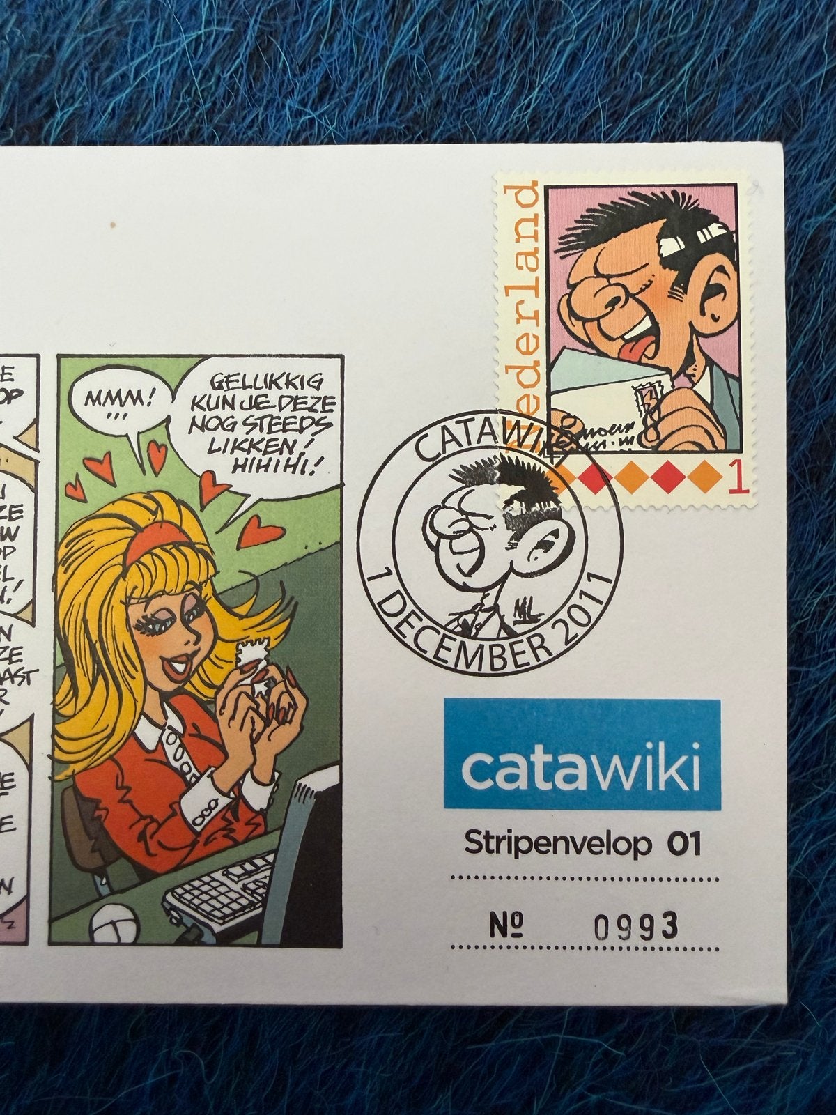Catawiki Stripenvelop 01 Agent 327 - December 2011, Eén stripboek, Ophalen of Verzenden, Zo goed als nieuw
