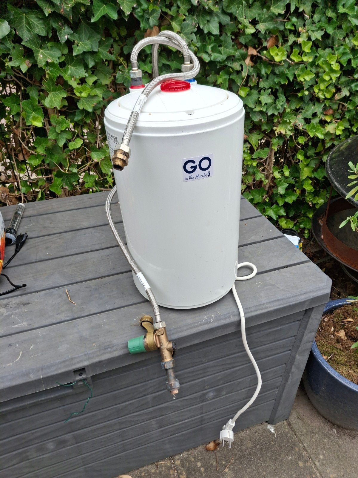 Keukenboiler 10 ltr, Doe-het-zelf en Verbouw, Geisers en Boilers, Minder dan 20 liter, Ophalen, Gebruikt, Boiler