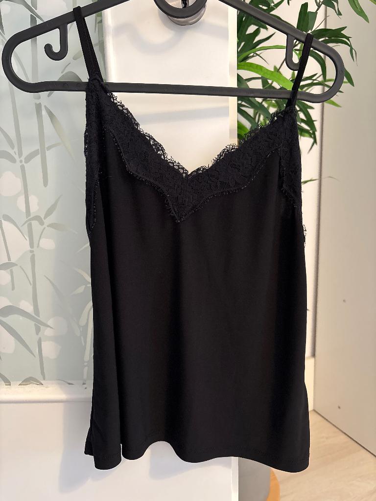 Sexy strapless top with a neckline, Ophalen, Zwart, Zo goed als nieuw, Zonder mouw