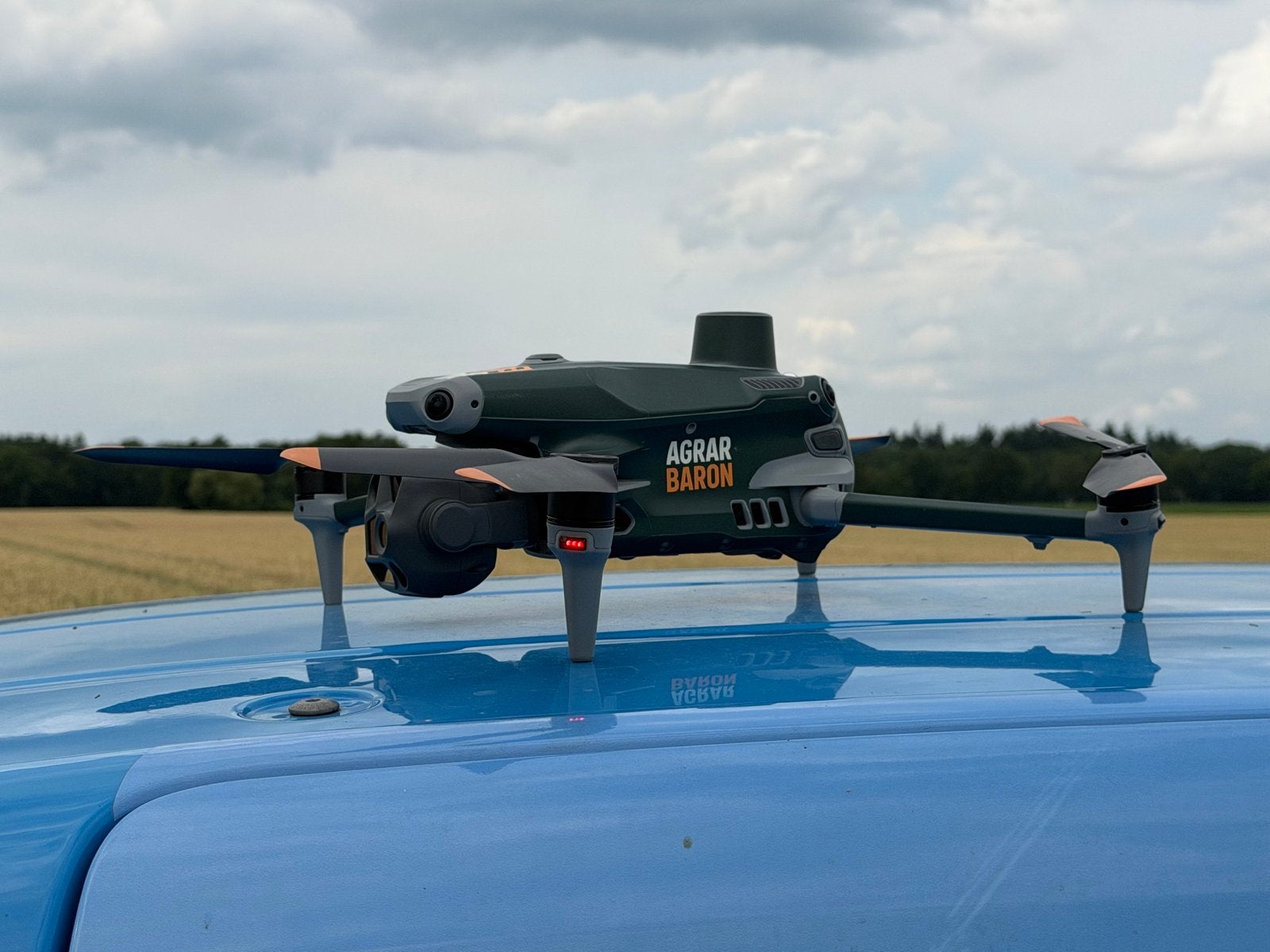 Thermografische inspectie zonnepanelen met drone, Ophalen, 30 tot 45 minuten, 5 tot 10 kilometer, Zo goed als nieuw