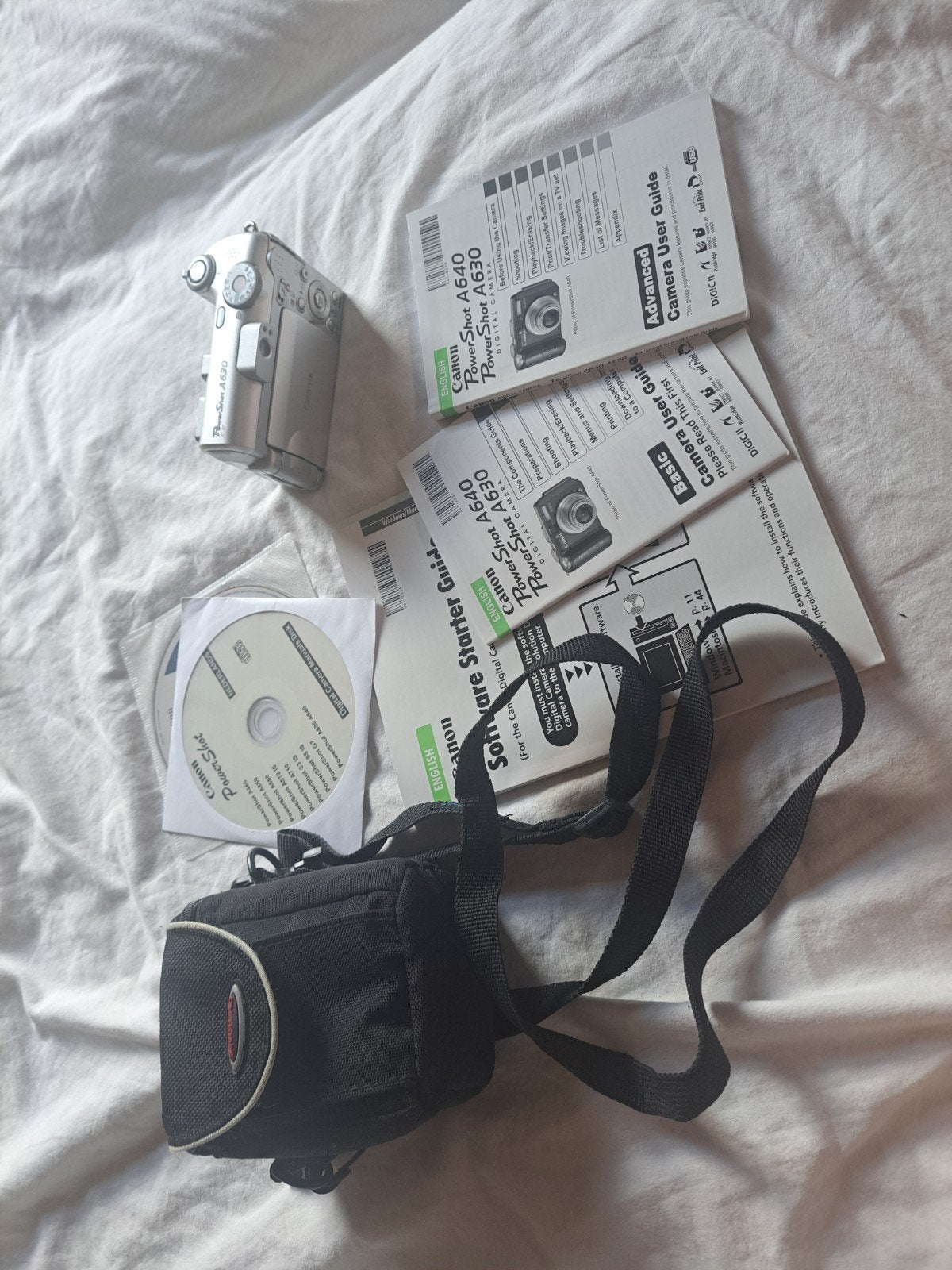 Canon PowerShot A630 Compactcamera met accessoires, Gebruikt, Canon, Ingebouwde flitser, Compactcamera