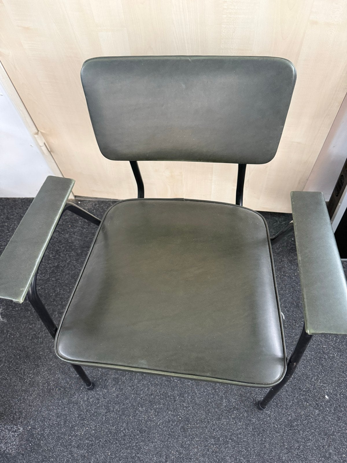 Vintage Bureaustoel, Huis en Inrichting, Gebruikt, Overige kleuren, ., Ophalen of Verzenden