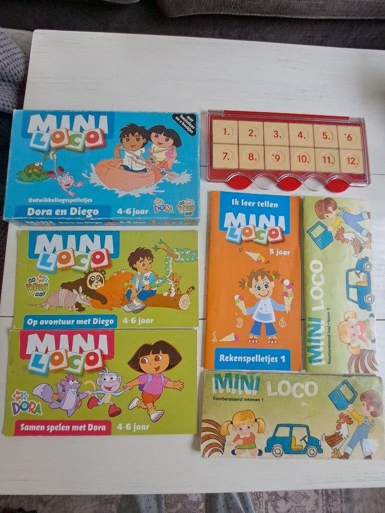 Mini Loco basisdoos met 5 boekjes, Ophalen of Verzenden, Gebruikt, Rekenen