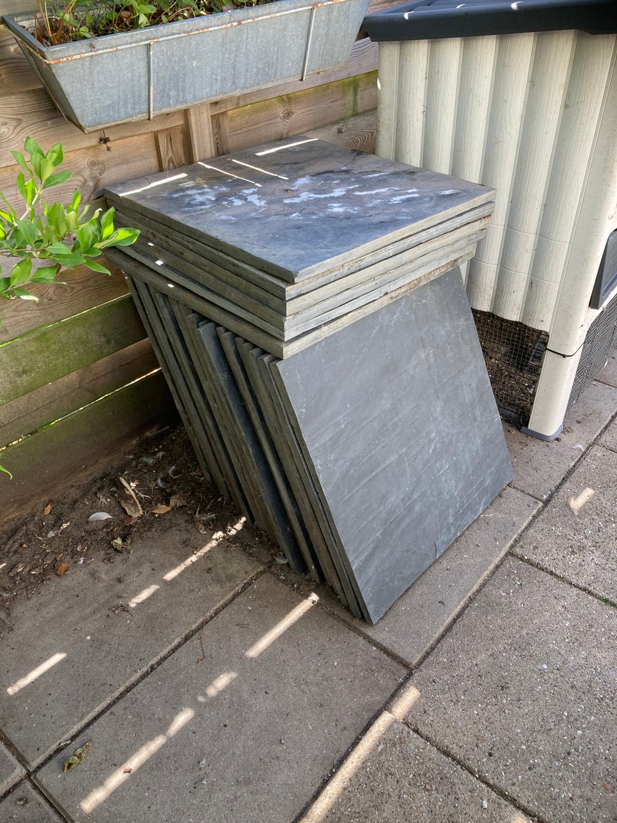 26 tegel 60x60, Tuin en Terras, Ophalen, Nieuw, Beton, Terrastegels