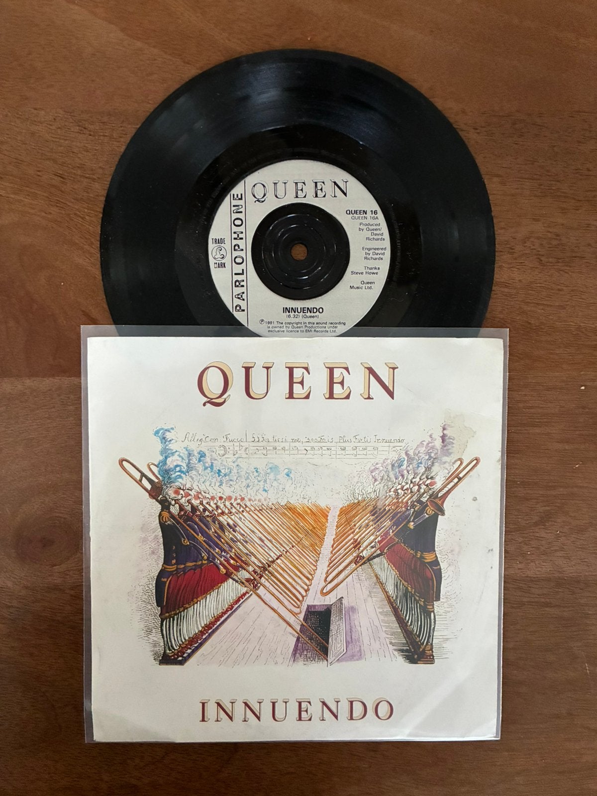 Queen - Innuendo, Cd's en Dvd's, Vinyl Singles, Ophalen of Verzenden, 7 inch
