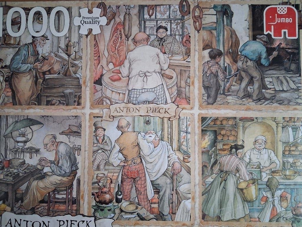 PUZZLE ANTON PIECK Jumbo, Hobby en Vrije tijd, Ophalen of Verzenden, 500 t/m 1500 stukjes, Nieuw, Legpuzzel
