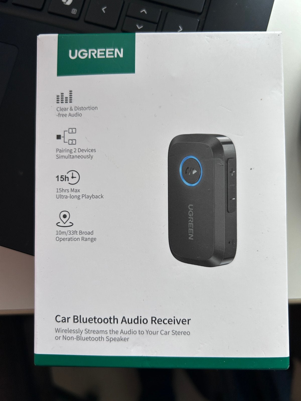 Ugreen Bluetooth Audio Receiver, Ophalen of Verzenden, Nieuw