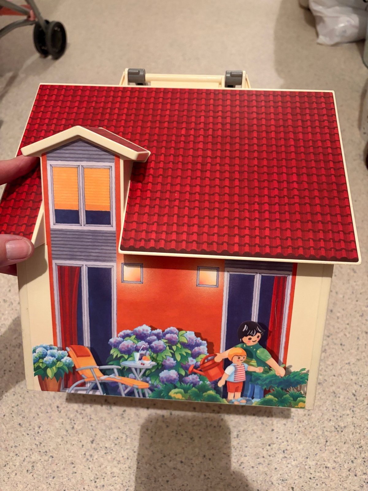 Playmobil Draagbaar Inklapbaar Poppenhuis met Meubels