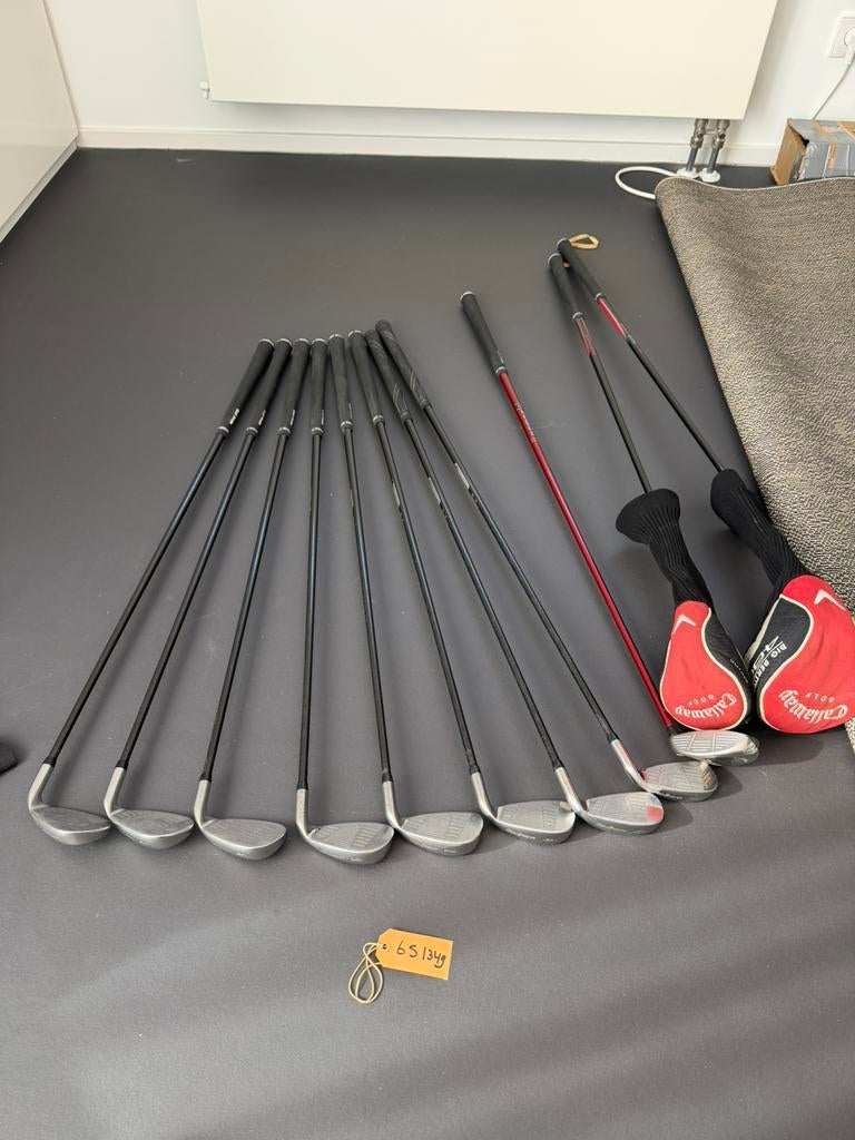 Volledige beginnersset LH - Midsize grips- testen ok! 6S1349, Overige merken, Set, Gebruikt, -