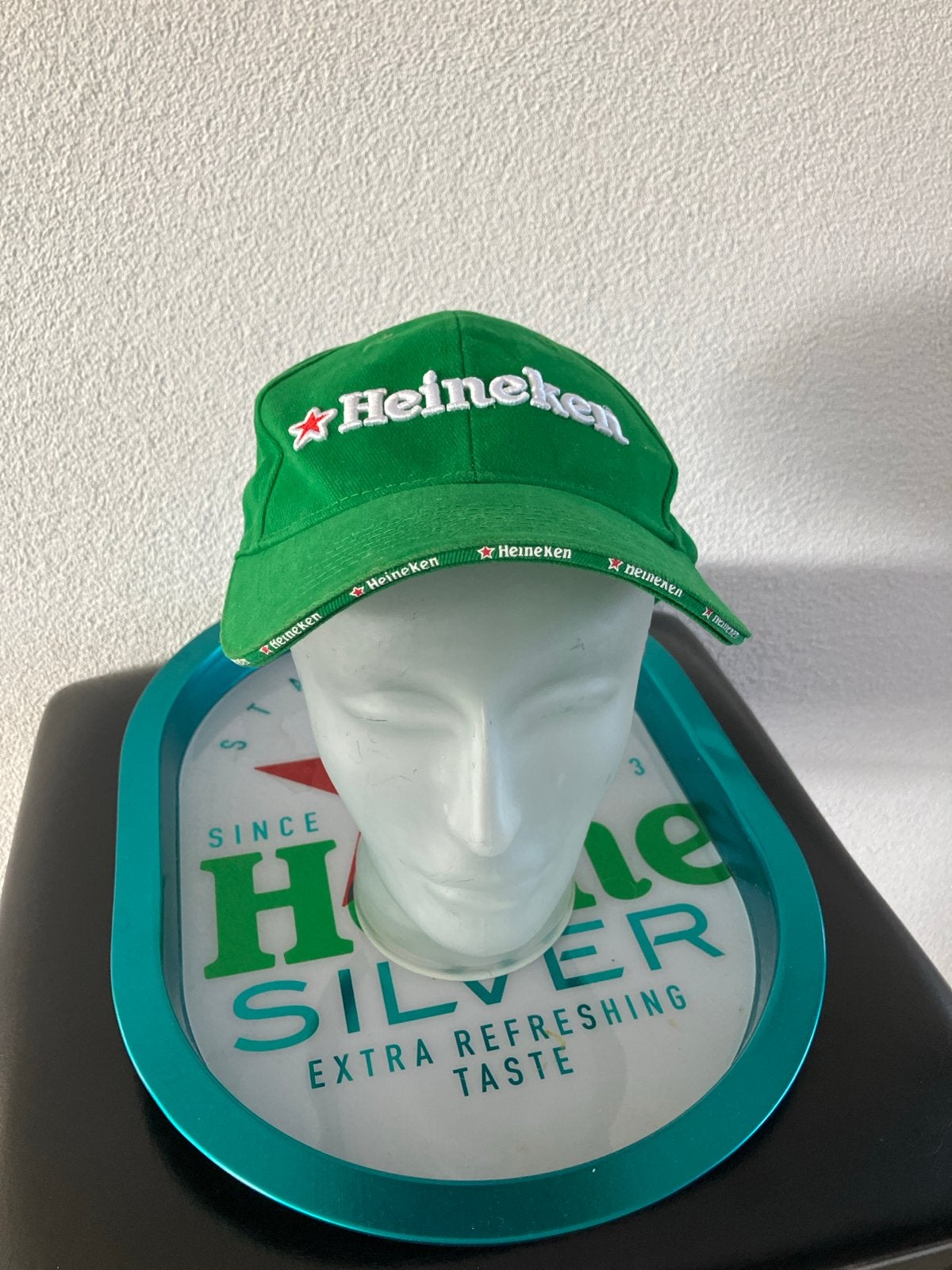 Heineken pet - Groene baseballcap met logo, Ophalen of Verzenden, Nieuw, One size fits all, Pet