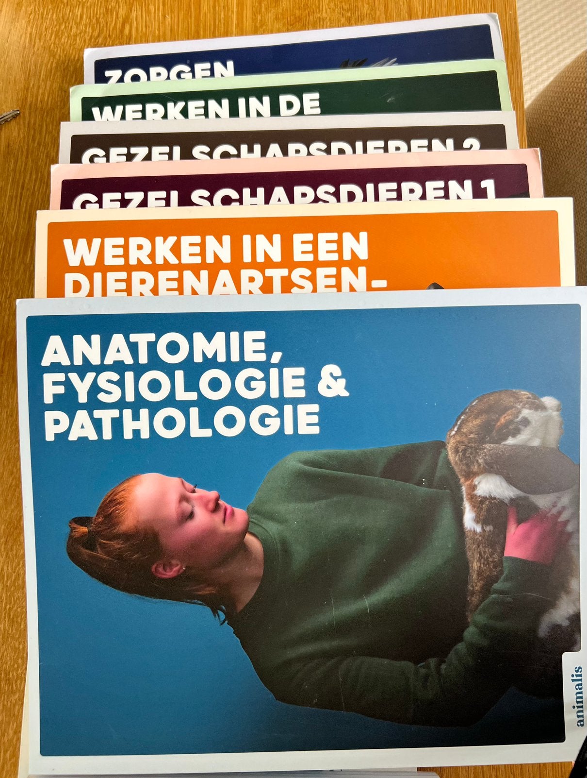 Boekenpakket Paraveterinair dierenartsassistent MBO niveau 4, Boeken, Ophalen, Zo goed als nieuw, Overige niveaus