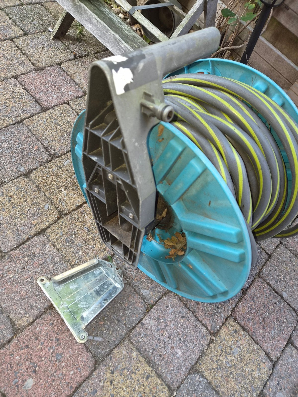 Gardena tuinslanghaspel met ruim 30 meter slang, Tuin en Terras, Ophalen