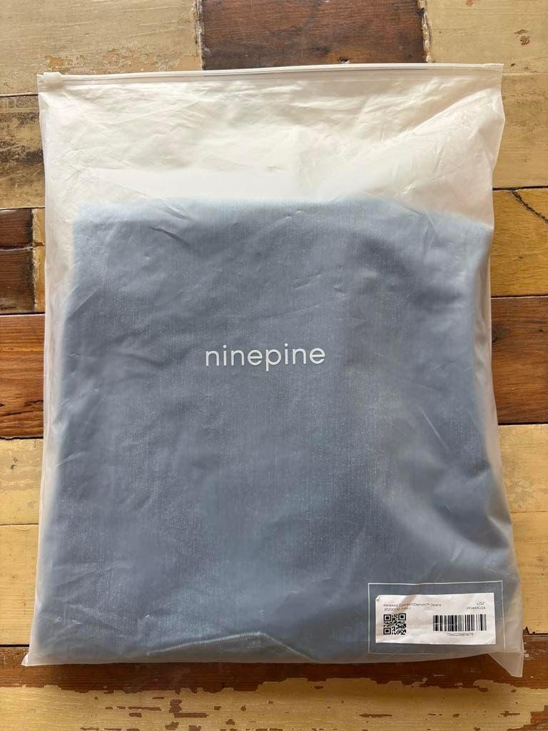 Ninepine Relaxed ComfortDenim Jeans Maat L/Lengte 32, Ophalen of Verzenden, Nieuw, Blauw, W30 - W32 (confectie 38/40)