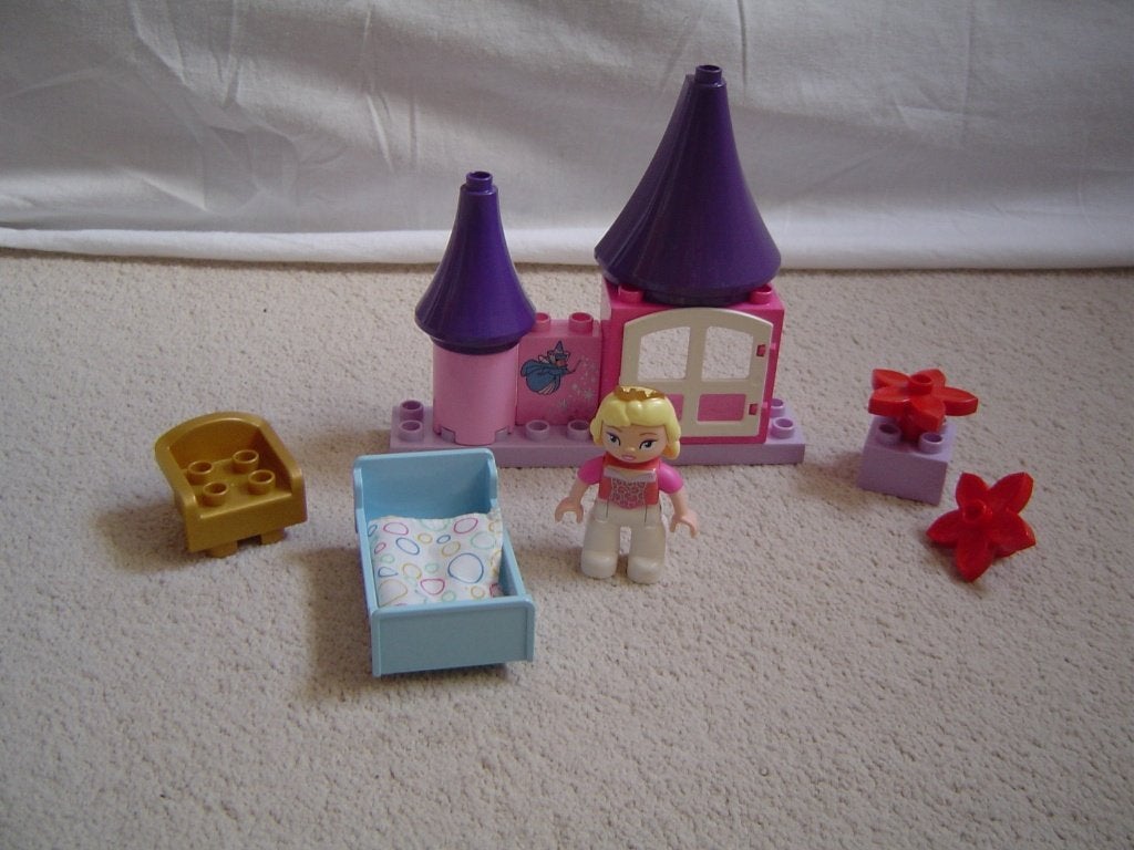 duplo Doornroosjes slaapkamer, Ophalen of Verzenden, Gebruikt, Complete set, Duplo