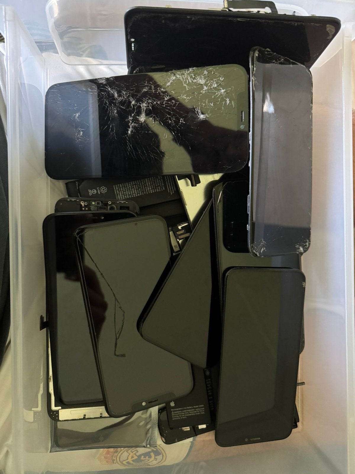 Grote partij Apple iPhone onderdelen / defecte schermen, Ophalen
