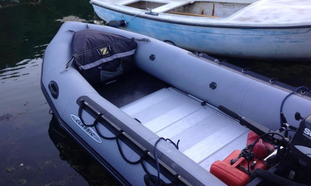 Zodiac MK2 Classic rubberboot met aluminium bodem met Suzuki, Watersport en Boten, Kano's, Gebruikt, Overige typen, Drie personen of meer