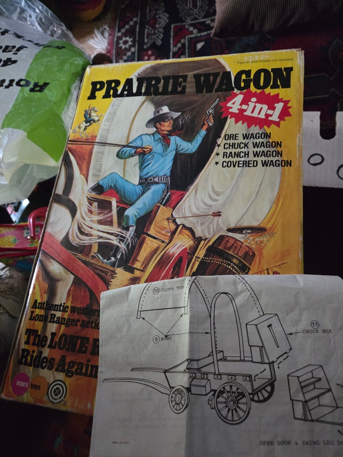 Lone Ranger Prairie Wagon uit jaren '70,, Ophalen of Verzenden, Zo goed als nieuw