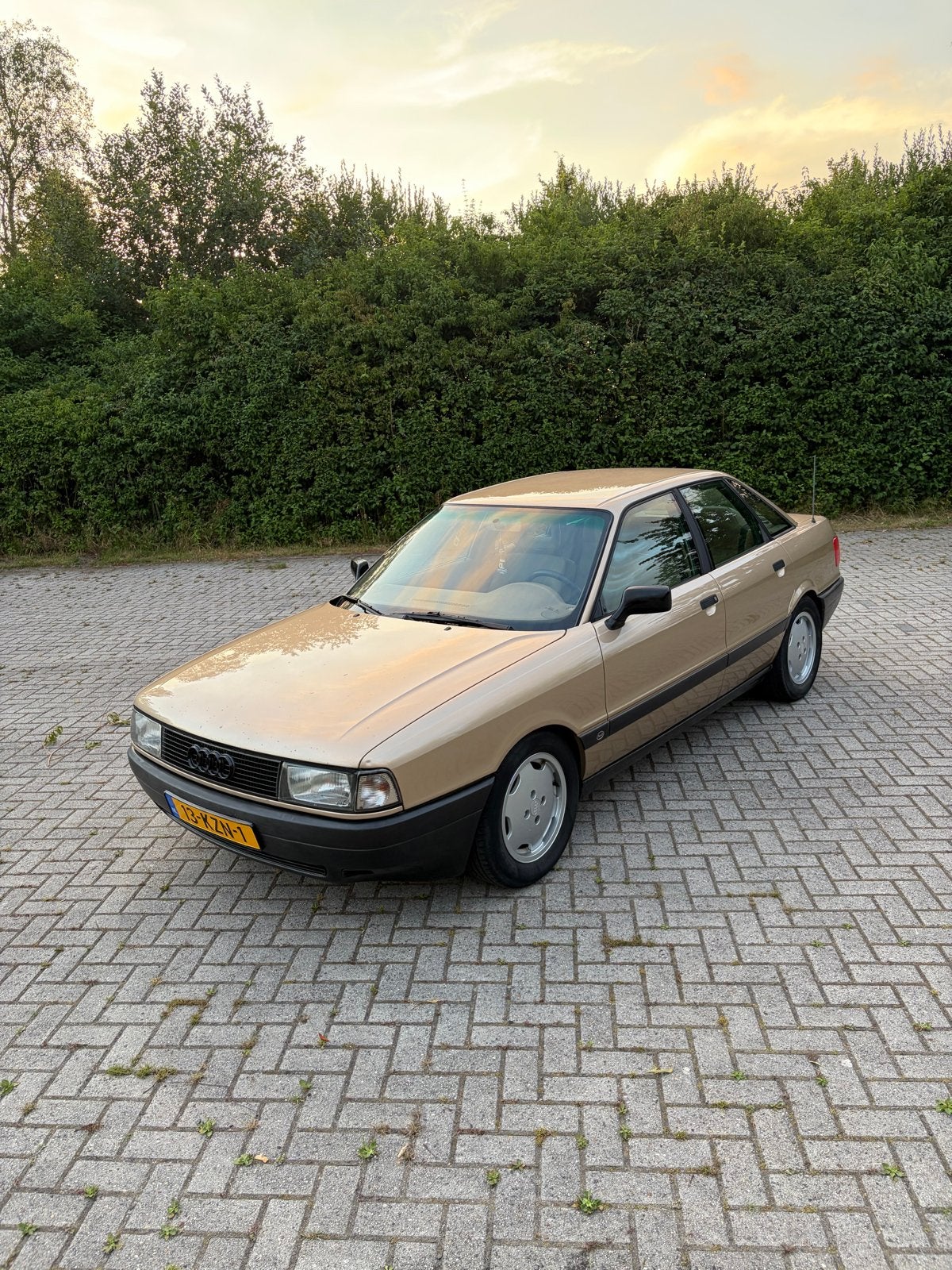 Audi 80 b3 1.8 1986 belastingvrij, Auto's, Audi, 74 pk, Beige, Bruin, 1760 cc