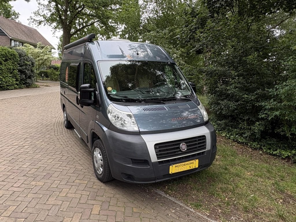Globecar/Pössl Roadscout 540 - bj 2010 - 75.800 | F, Caravans en Kamperen, Overige merken, Buscamper of Camperbus, Fiat, Tot en met 3
