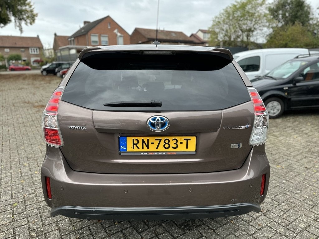 Toyota Prius + 1.8 SkyView Ed. Hybrid 7 PERS*HUD*PANO*PDC*Ca, Auto's, Automaat, Gebruikt, 4 cilinders, Bruin