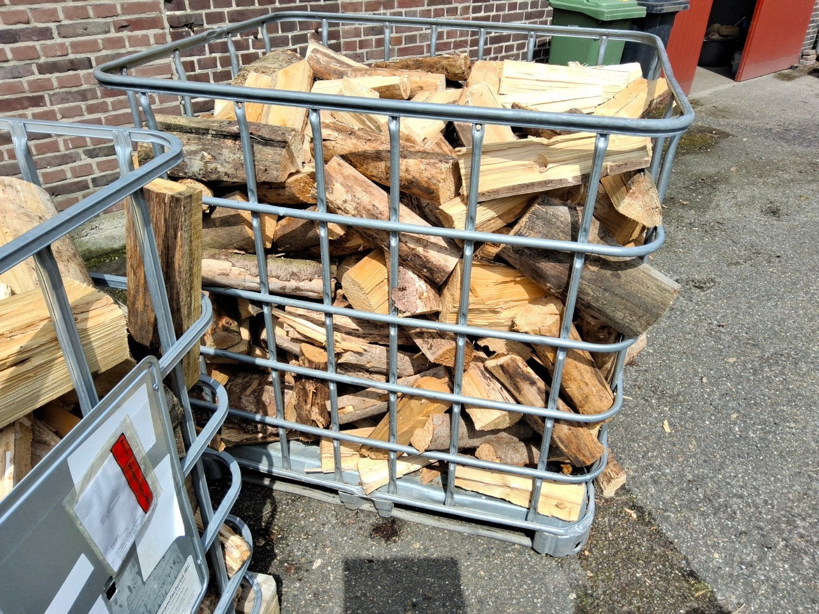 voordelig sparrenhout droog direct te stoken, Minder dan 3 m³, Ophalen