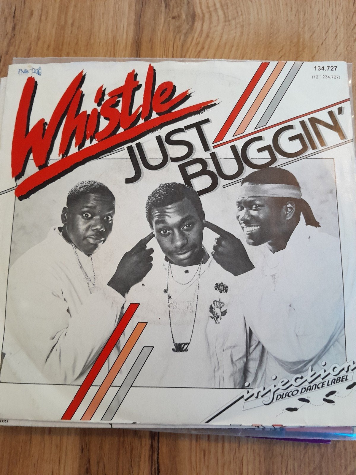 whistle 7inch just buggin, Ophalen of Verzenden, Zo goed als nieuw, Pop