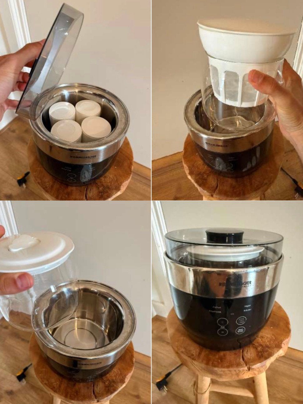 Rommelsbacher JG 80 "Jona" Yogurt & Cream Cheese Maker, Ophalen, Zo goed als nieuw