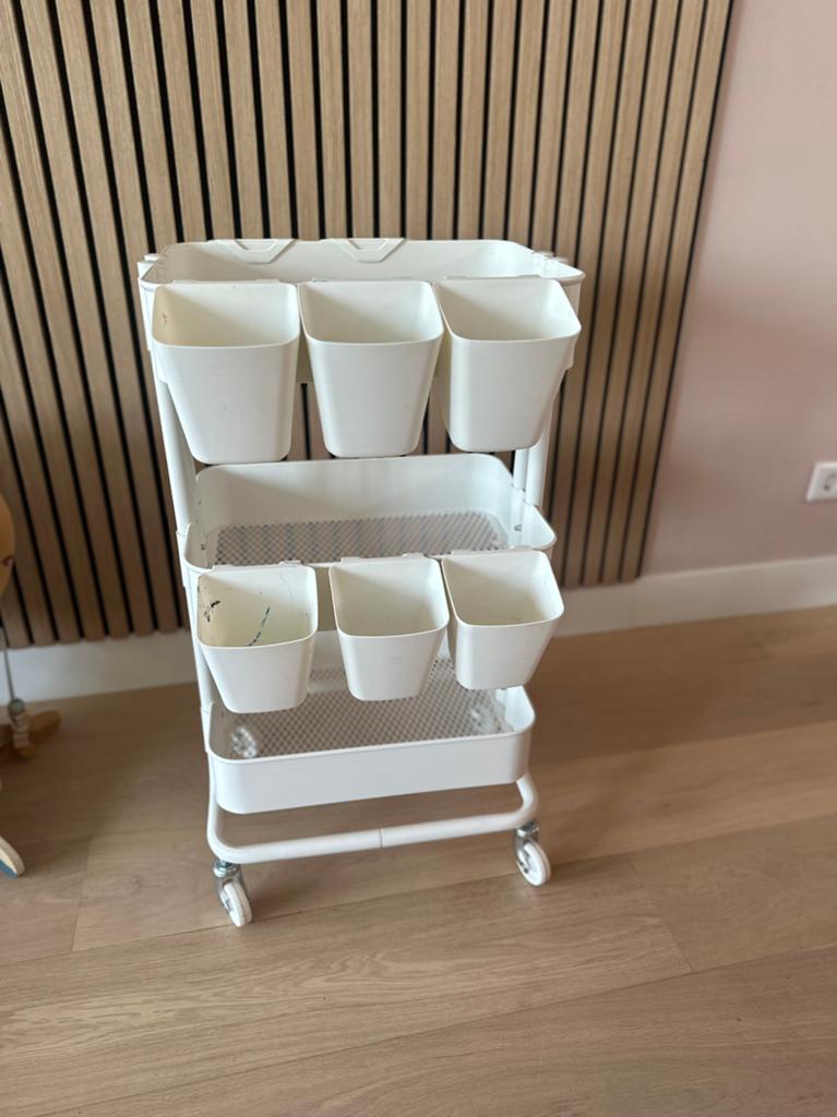 Ikea rol karretje., Ophalen, Zo goed als nieuw