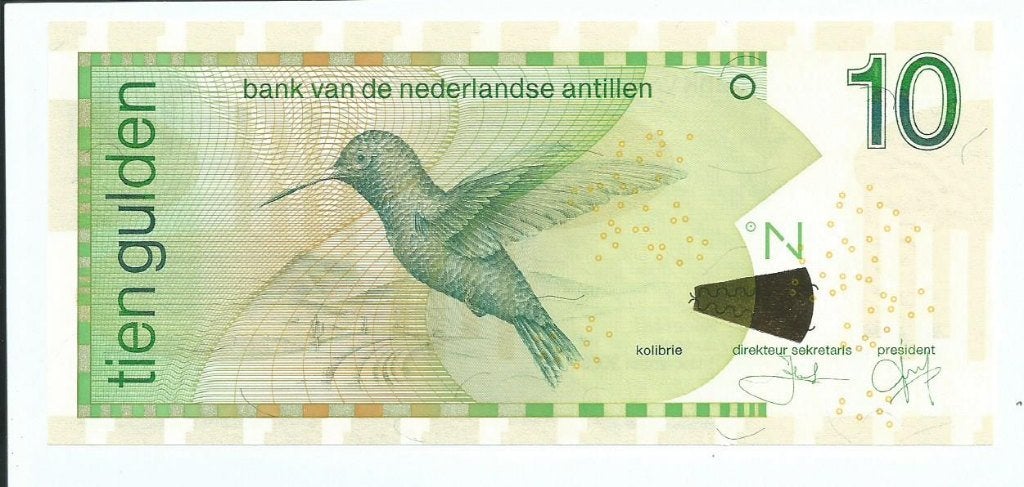 Nederlandse Antillen 10 gulden 2003 - UNC, Verzenden, 10 gulden