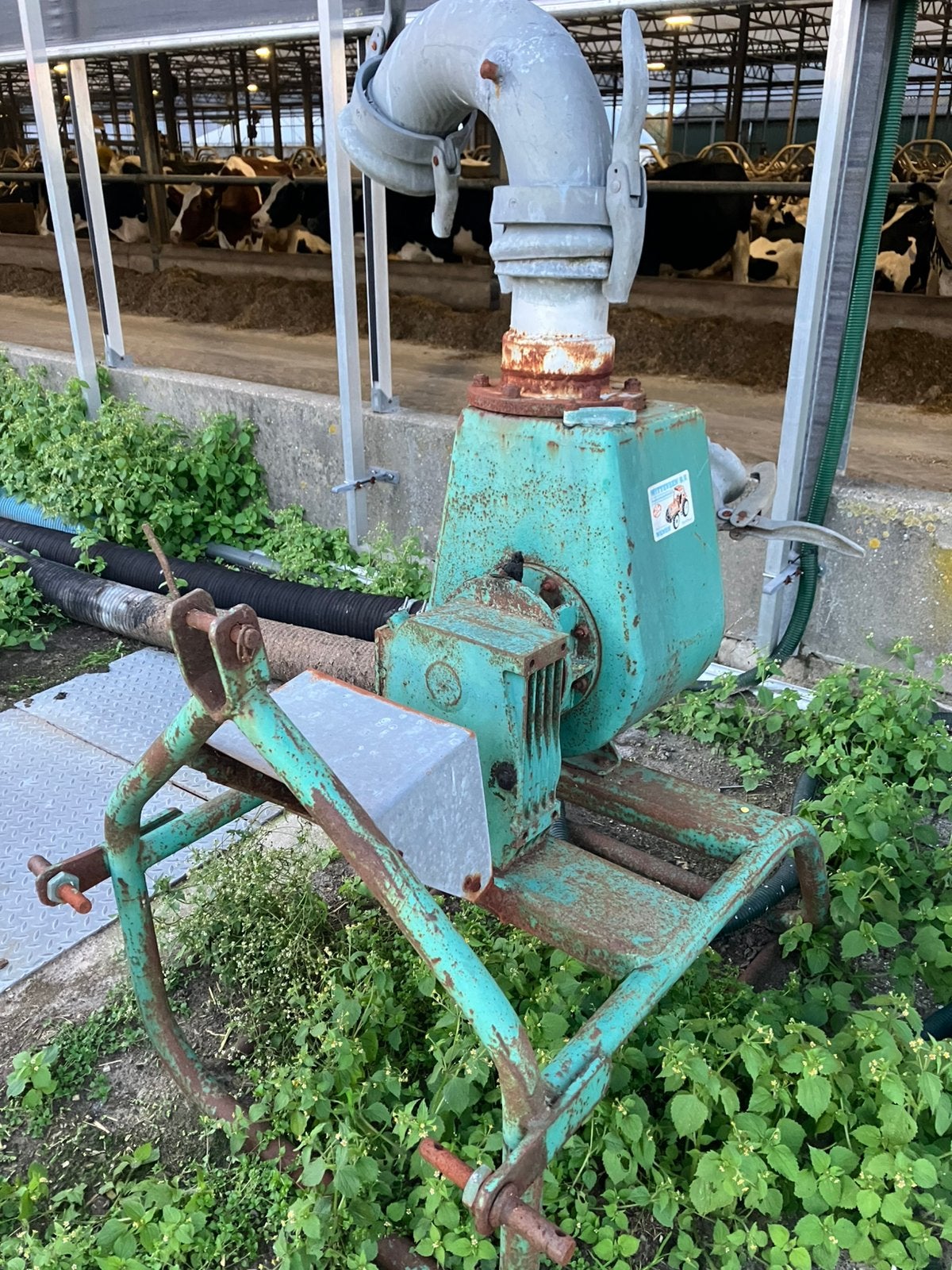 Joz mestpomp waterpomp centrifugaalpomp, Ophalen, Gebruikt