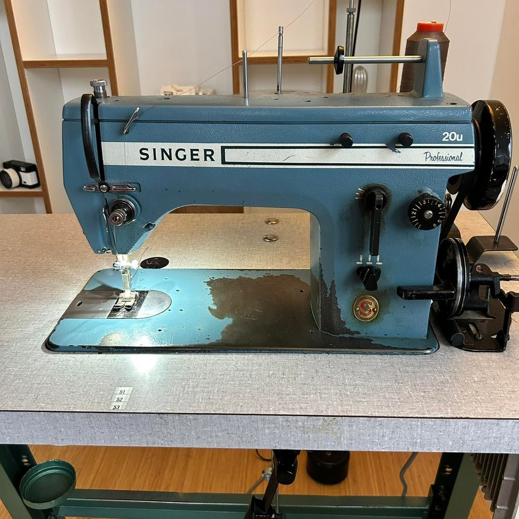 SINGER 20U zigzag naaimachine, Ophalen, Gebruikt, Singer, Naaimachine