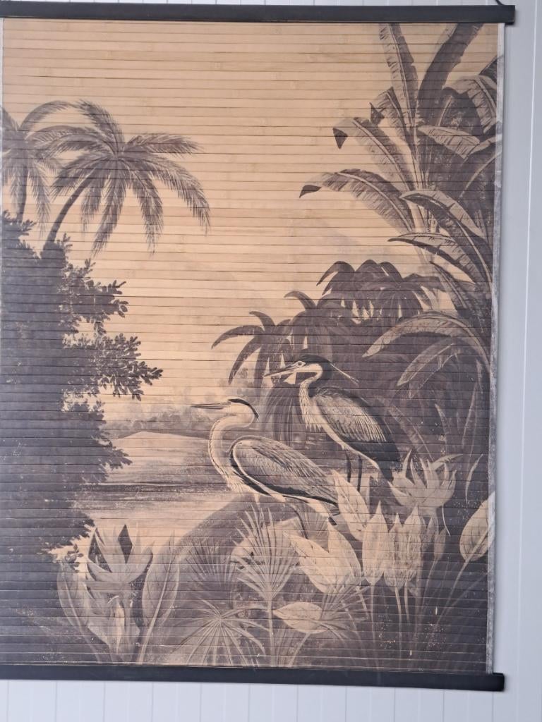 Bamboo wandplaat, Ophalen of Verzenden, Zo goed als nieuw