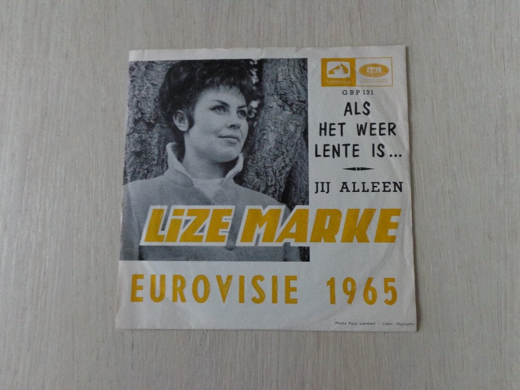 Lize Marke – Als Het Weer Lente Is... / Jij Alleen, Cd's en Dvd's, Ophalen of Verzenden, Zo goed als nieuw, 7 inch, Nederlandstalig