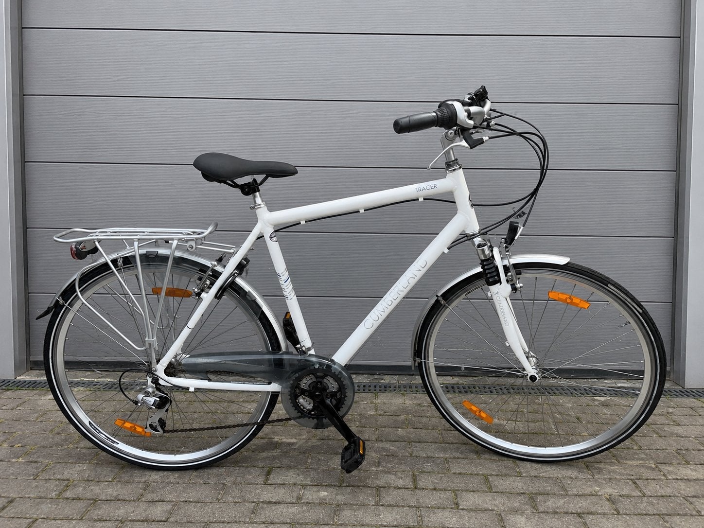 Herenfiets Cumberland, Fietsen en Brommers, Fietsen | Heren | Herenfietsen, Versnellingen, Zo goed als nieuw, 57 tot 61 cm, Ophalen