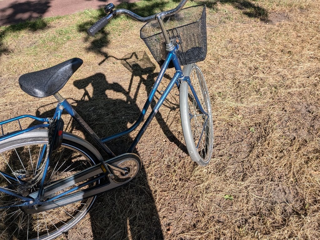 Vintage Fongers Majestic fiets, Ophalen