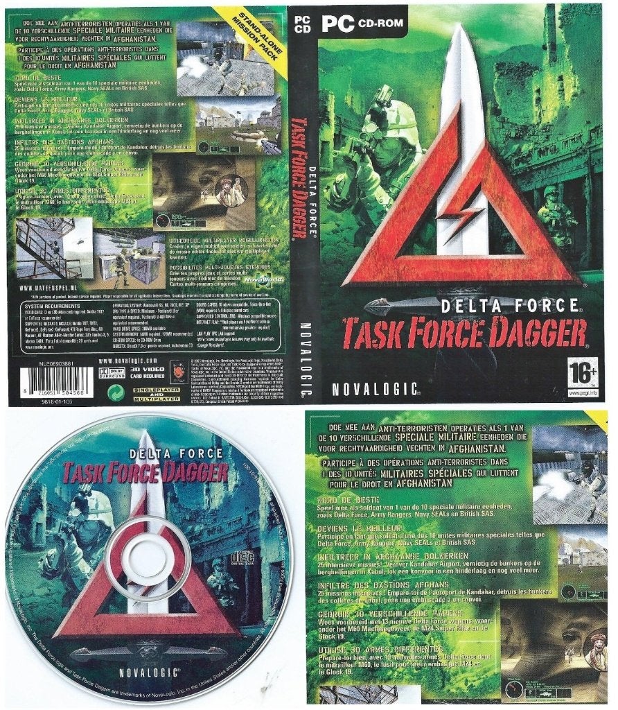 task force dagger videogame, Vechten, 1 speler, Eén computer, Ophalen of Verzenden