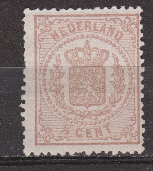 NVPH 13 Postfris Wapenzegels 1869 ; OUD NEDERLAND p/stuk, Ophalen of Verzenden, T/m 1940, Postfris