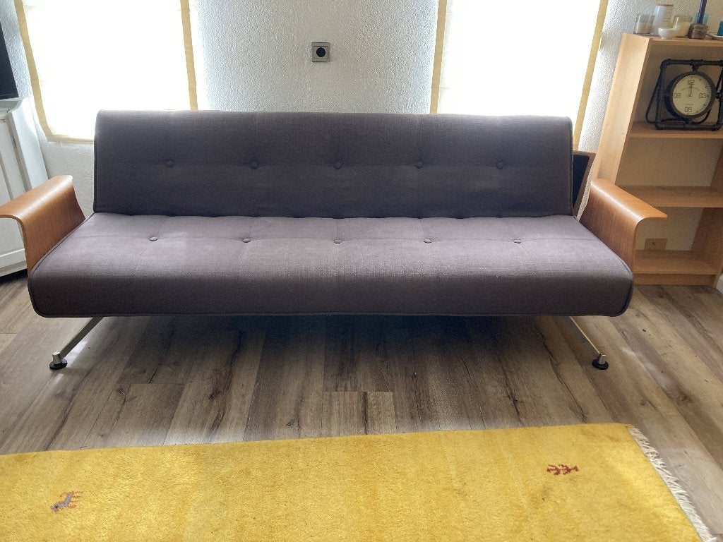 Slaapbank Per Weiss, Ophalen, Gebruikt, 75 tot 100 cm, Slaapbank