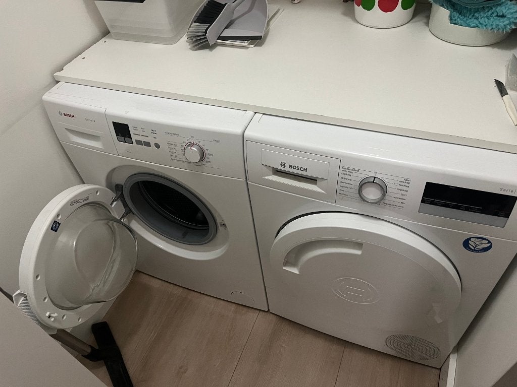 Bosch wasmachine WAB28160NL, Witgoed en Apparatuur, Ophalen, 1200 tot 1600 toeren, Gebruikt, 4 tot 6 kg