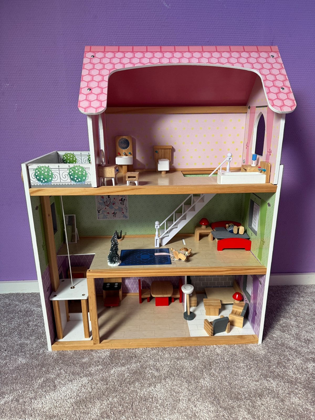 Sinterklaas opgelet!!, Ophalen, Zo goed als nieuw, Poppenhuis